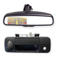 TAILGATE BACKUP CAMERA AND 4.3 MIRROR MONITOR FOR 2007-2013