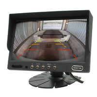 Commercial 7" Dash Monitor Display Screen - 4 Video inputs/channels