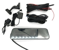 Rear View Mirror Display 11.2" Edgeless HD LCD DVR and HD Rear Camera