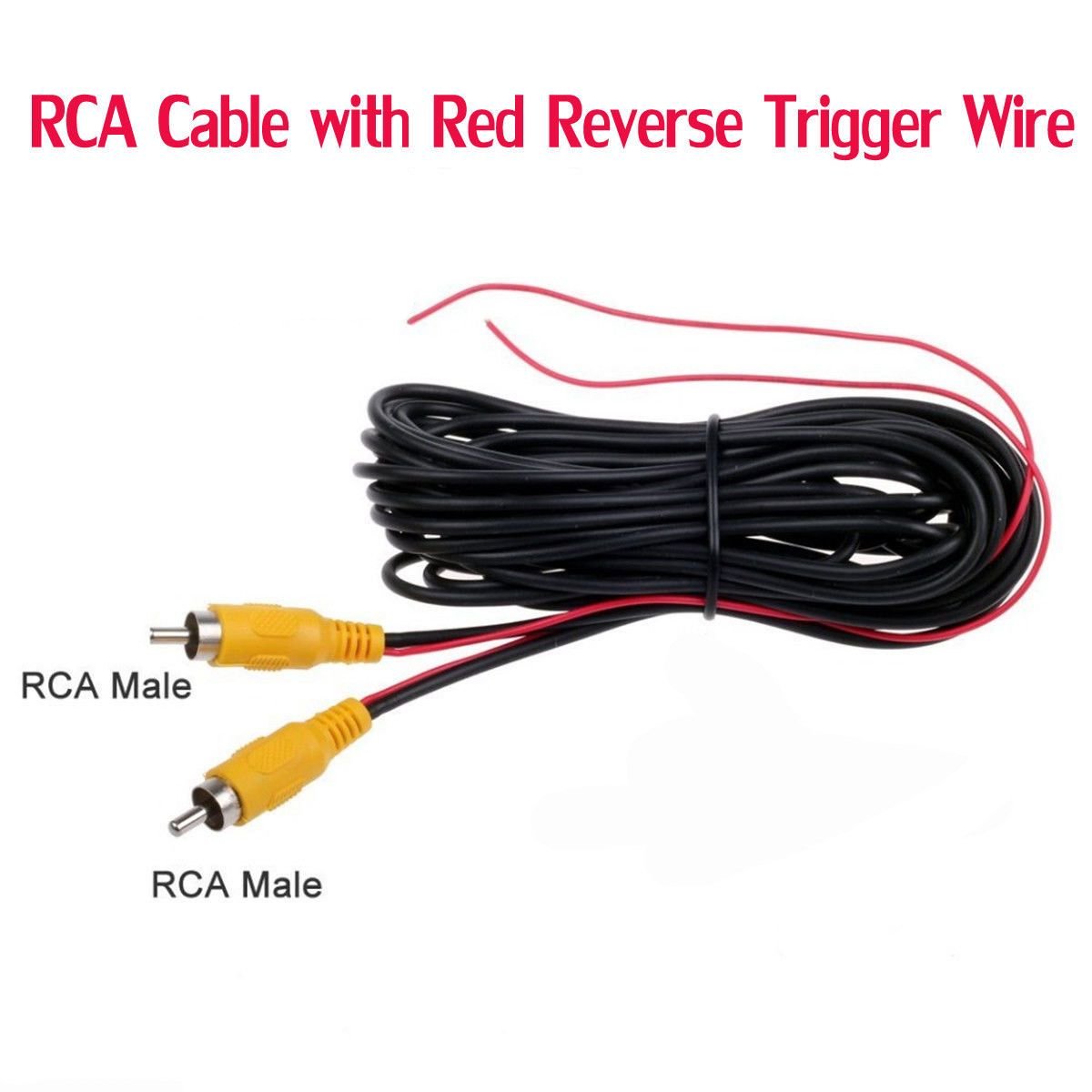 bosquejo vídeo Correa RCA Video Extension Cable, RCA Male to RCA Female, 16 foot |  Tailgatecamera.com