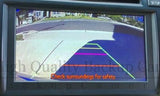 Lip / Trunk Ledge Mount Back Up Camera Universal W/ Optional Parking Lines