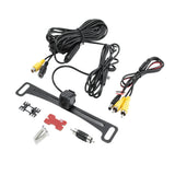 License Plate Lip mount Color Camera with Hidden Mounting Bracket with MyGIG Radio Interface Harness
